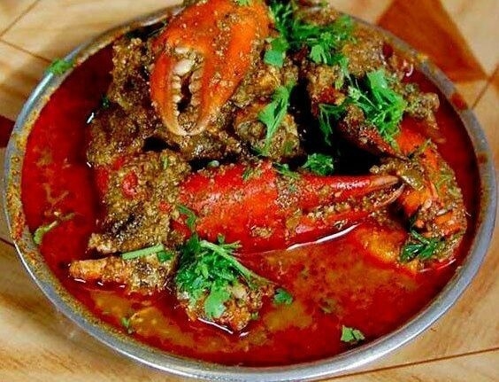 Chettinad Crab Curry