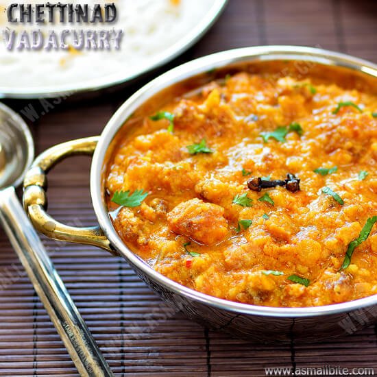 Chennai Special Vada Curry